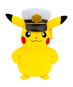 pluszowa maskotka pokemon kapitan pikachu / 24cm