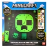 zegar Ścienny minecraft + naklejki / creeper glow in the dark wall clock