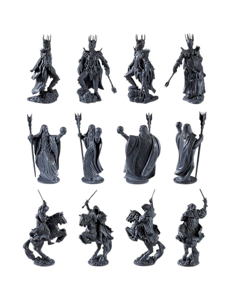 the lord of the rings chess set battle for middle earth / zestaw do gry w szachy władca pierścienia