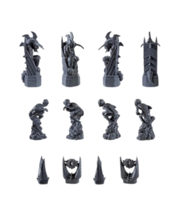 the lord of the rings chess set battle for middle earth / zestaw do gry w szachy władca pierścienia