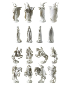 the lord of the rings chess set battle for middle earth / zestaw do gry w szachy władca pierścienia