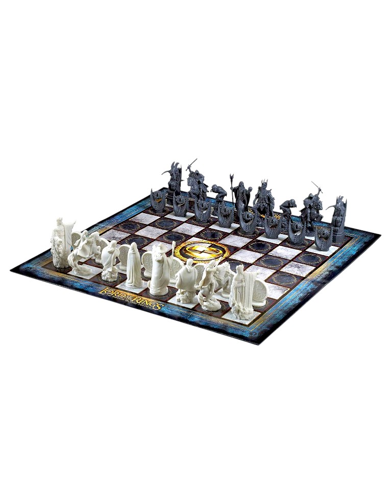 the lord of the rings chess set battle for middle earth / zestaw do gry w szachy władca pierścienia
