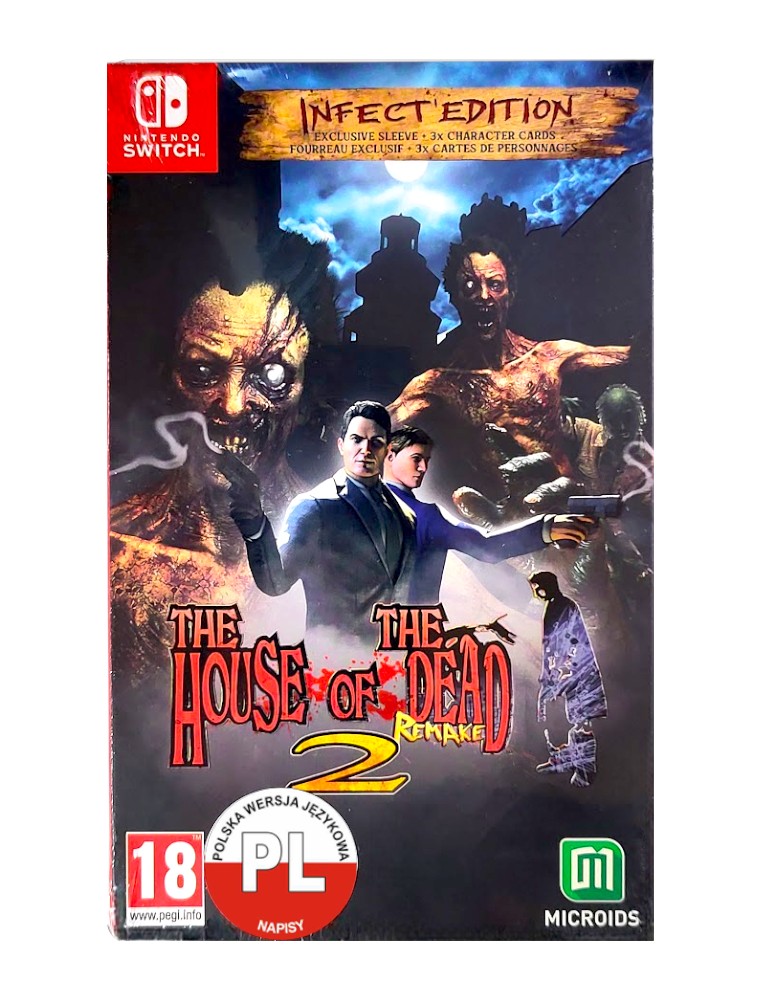 gra nintendo switch the house of the dead 2: remake / edycja standardowa