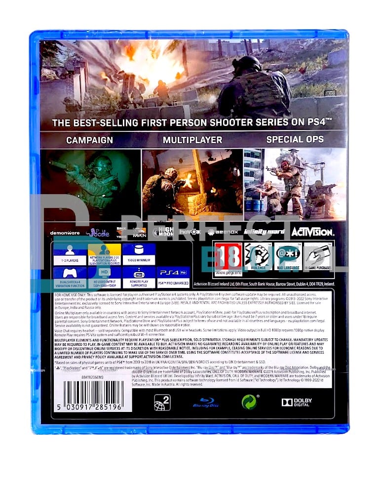 gra ps4 / ps5 / call of duty: modern warfare / eng