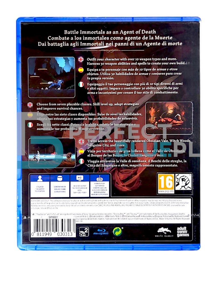 gra ps4 / ps5 / death’s gambit