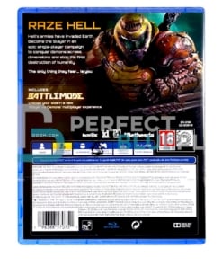 gra ps4 / + ps5 upgrade / doom eternal / en