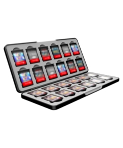 freaks & geeks / etui na 24 kartridże / 24 game card case / switch 1 / 2