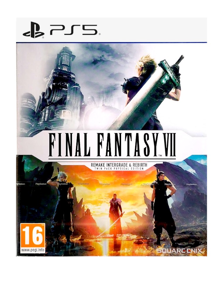 gry ps5 final fantasy vii remake intergrade + rebirth twin pack