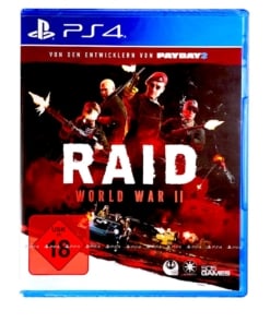 gra ps4 raid: world war ii / de