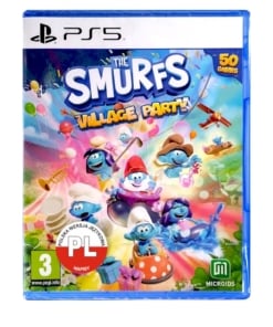 gra ps5 the smurfs / smerfy village party