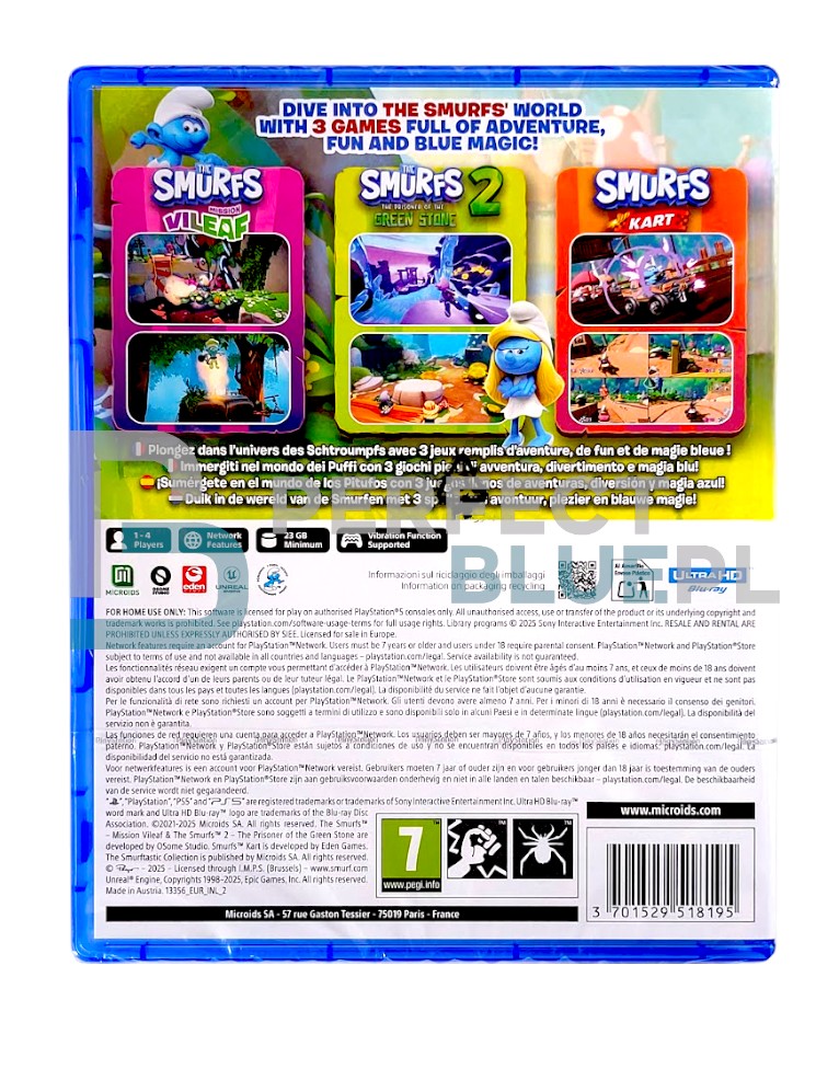 gra ps5 the smurftastic collection