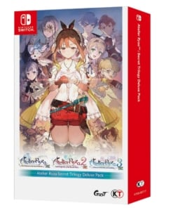 gra nintendo switch atelier ryza secret trilogy deluxe pack