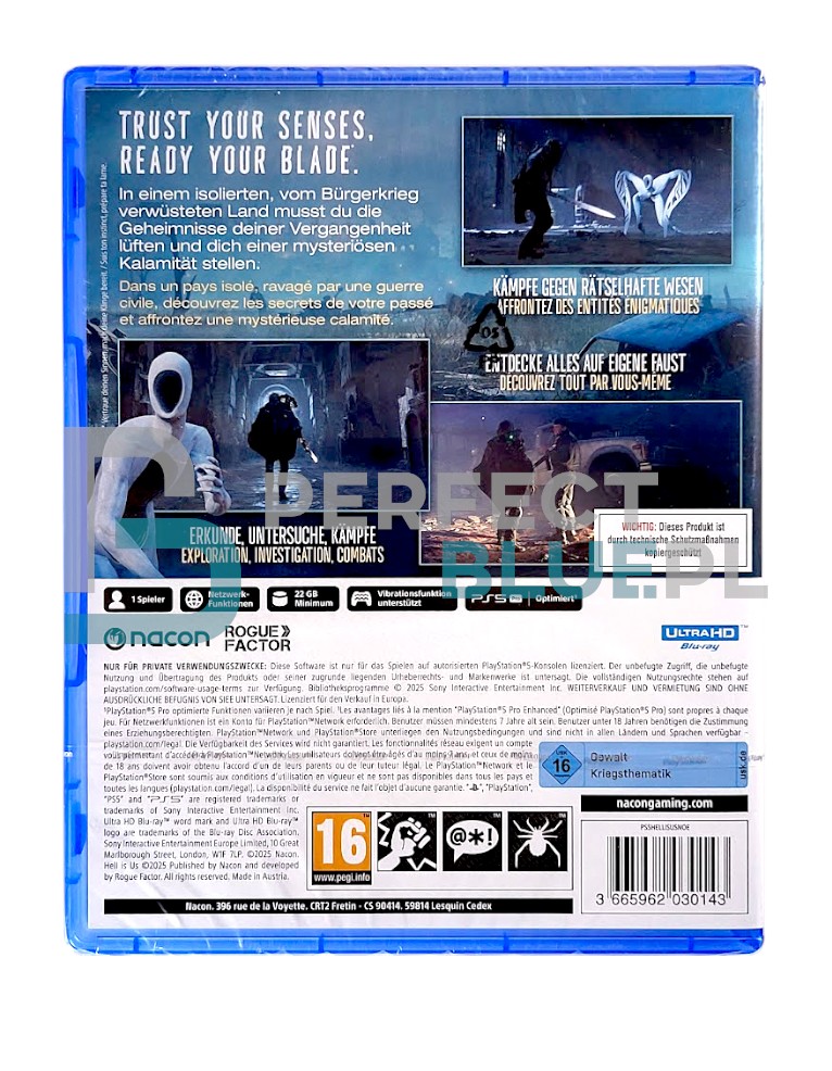 gra ps5 hell is us / de, fr