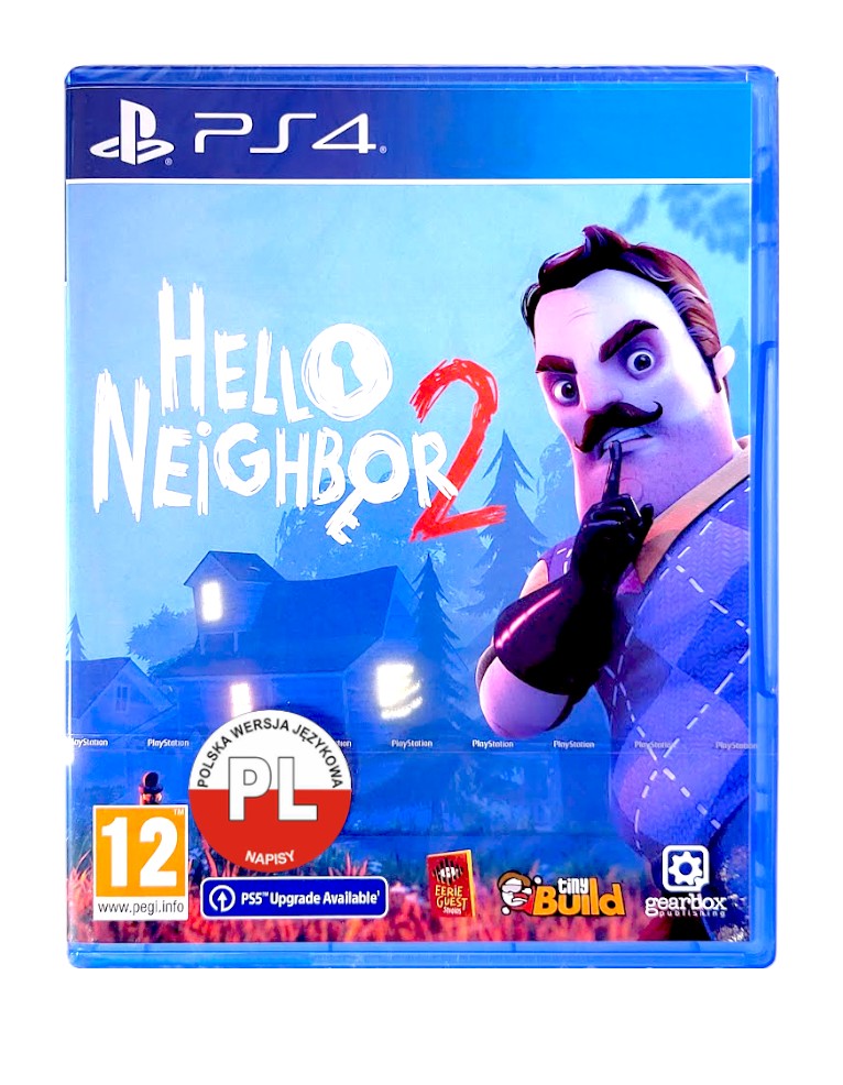 gra ps4 / + ps5 upgrade / hello neighbor 2