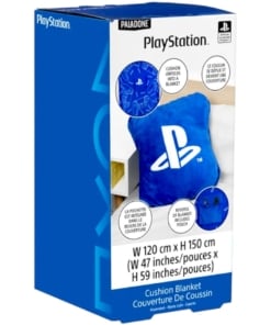 minecraft playstation 2w1 – koc i poduszka w jednym!