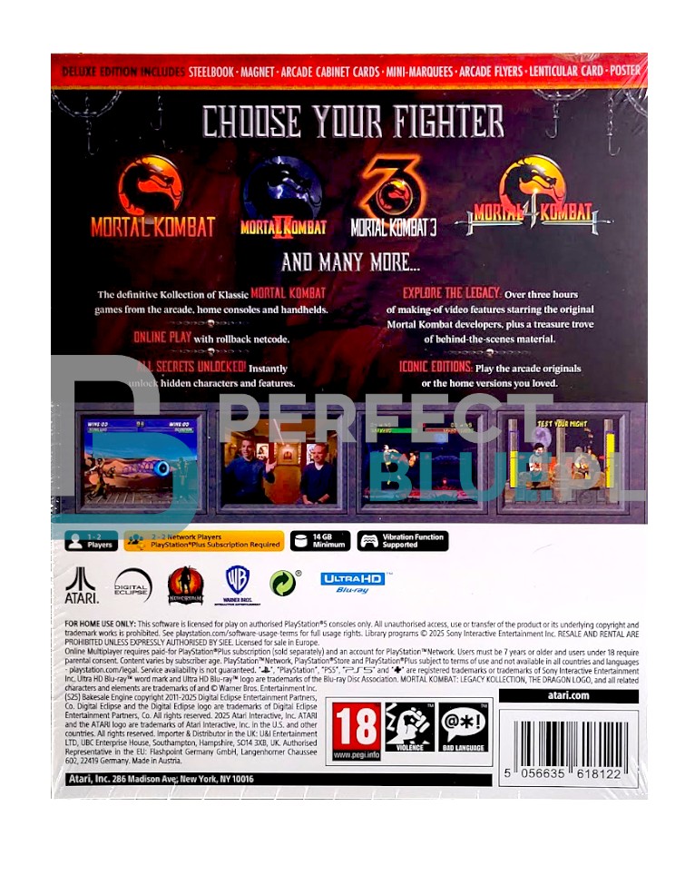 gra ps5 mortal kombat legacy kollection / edycja deluxe