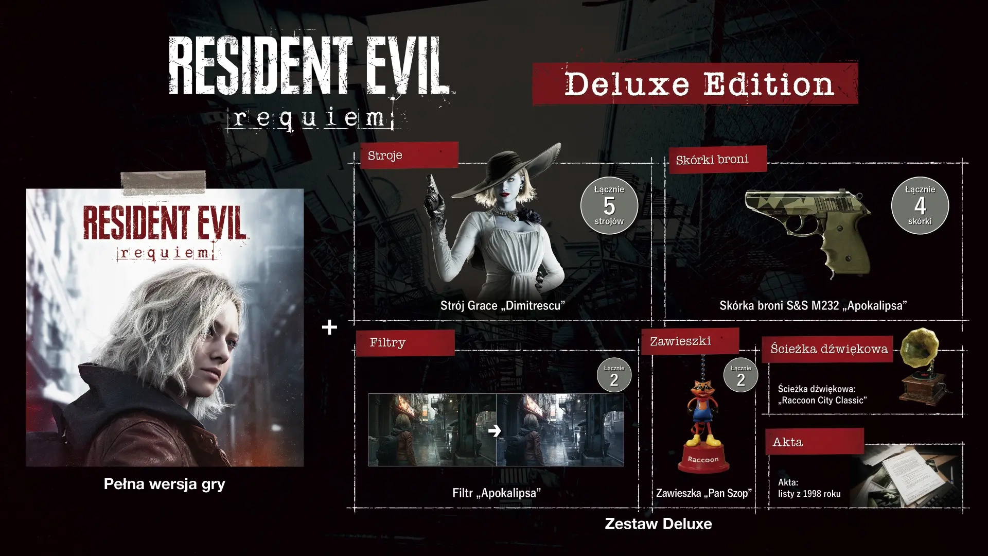 gra xbox series x resident evil requiem / deluxe edition