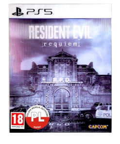 gra ps5 resident evil requiem + okładka 3d