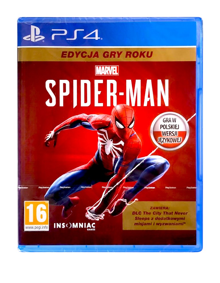gra ps4 / ps5 / marvel's spider man game of the year (kopia)