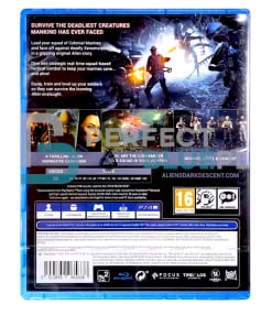 gra ps4 / + ps5 upgrade / aliens dark descent