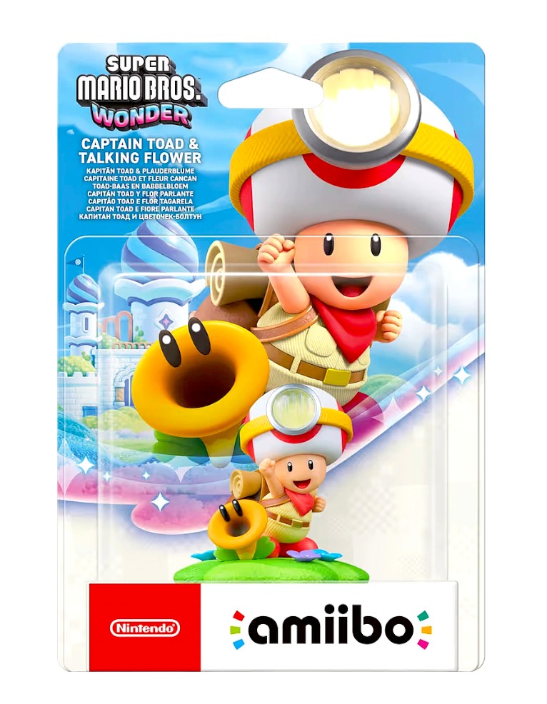 amiibo / super mario bros. wonder / captain toad