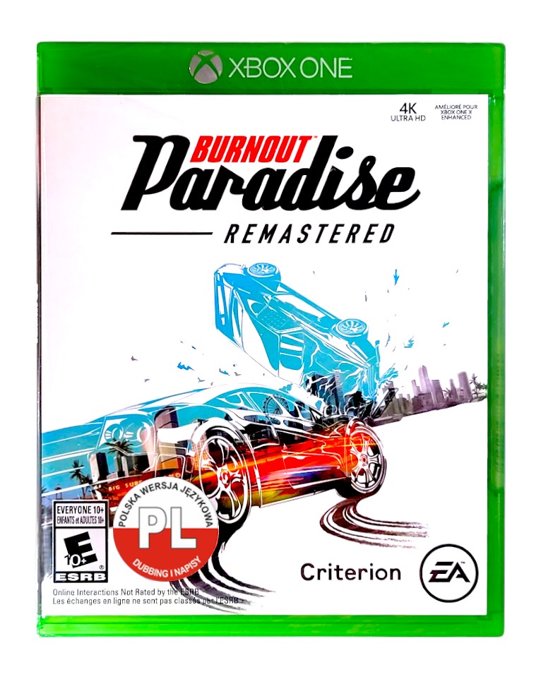 gra xbox one burnout paradise remastered / us