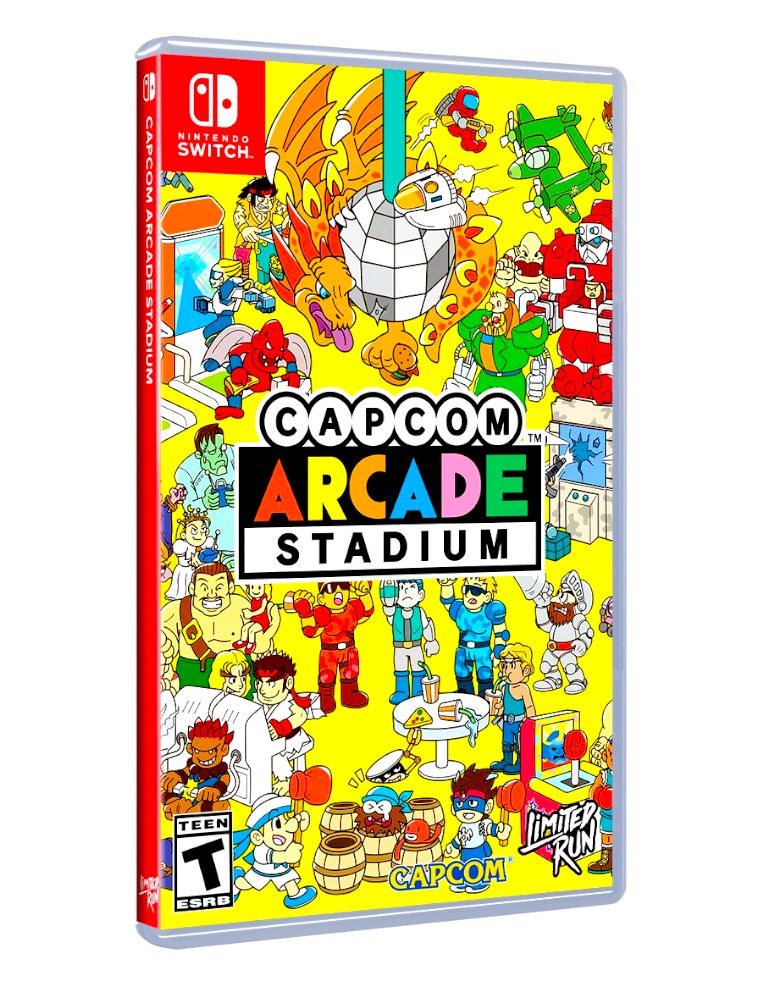 gra nintendo switch capcom arcade stadium vol. 1 / limited run! / import us