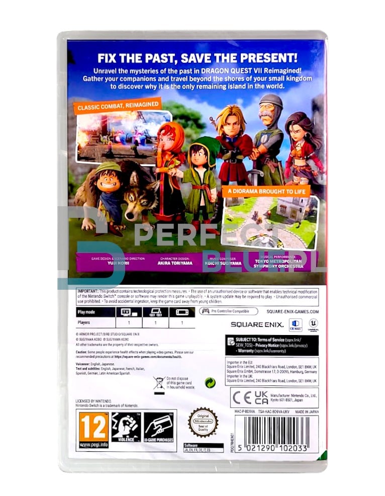 gra nintendo switch dragon quest vii reimagined