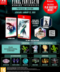 gra nintendo switch 2 final fantasy vii remake intergrade deluxe edition