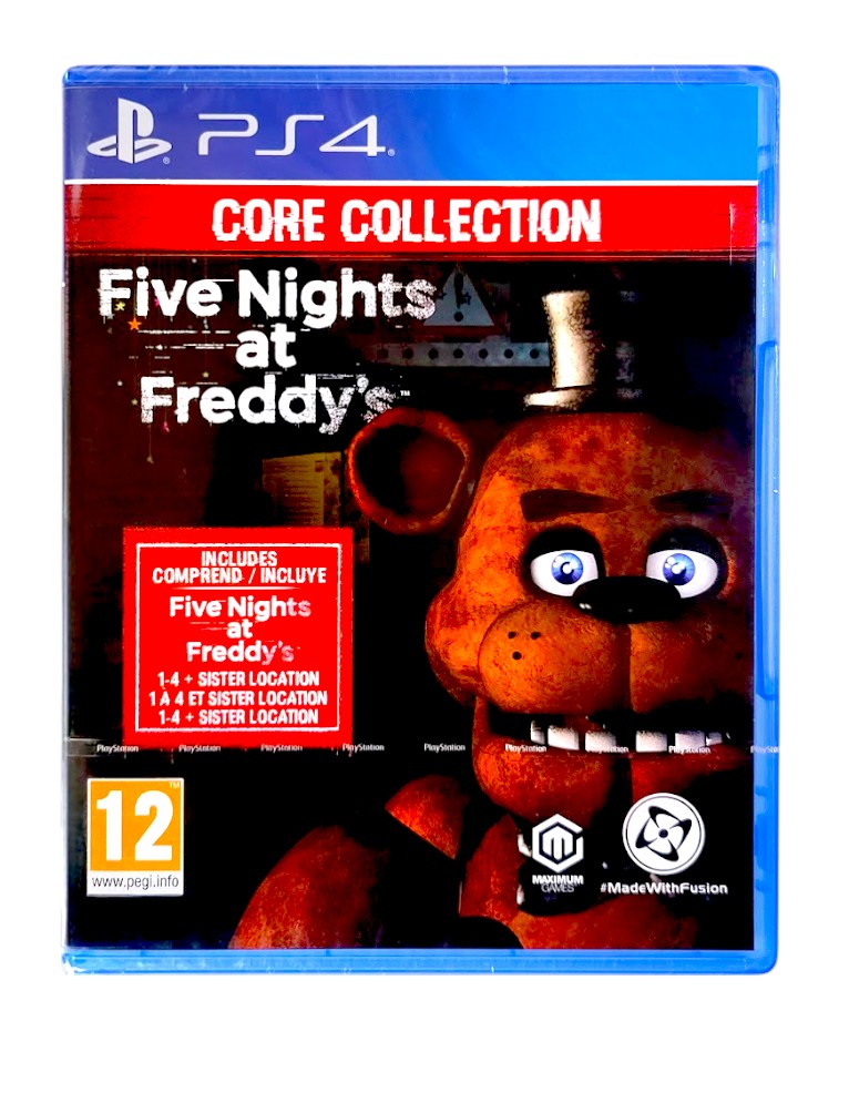 gra ps4 / ps5 / five nights at freddy's: core collection