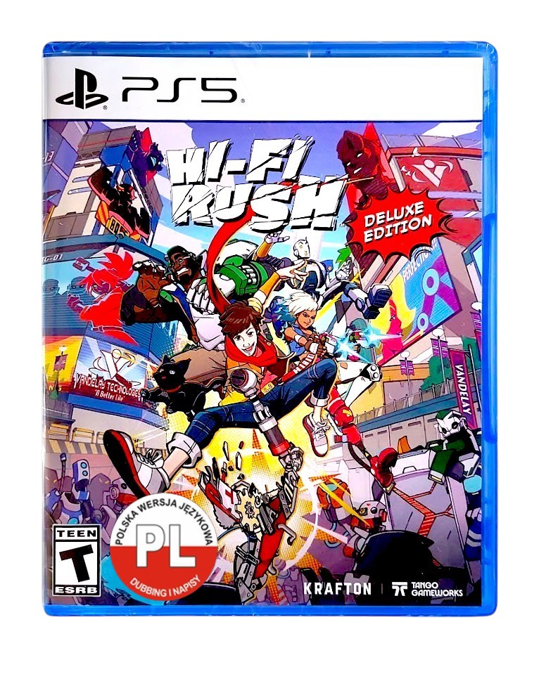gra ps5 hi fi rush deluxe edition / limited run! / import us