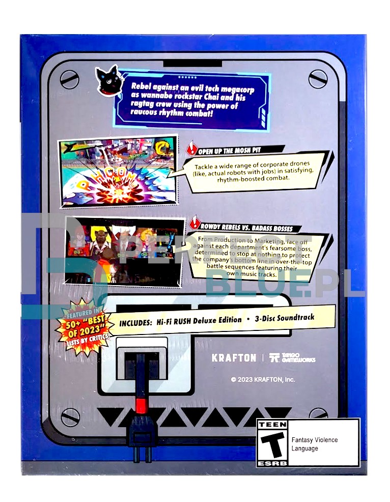 gra ps5 hi fi rush smidge edition / limited run! / import us