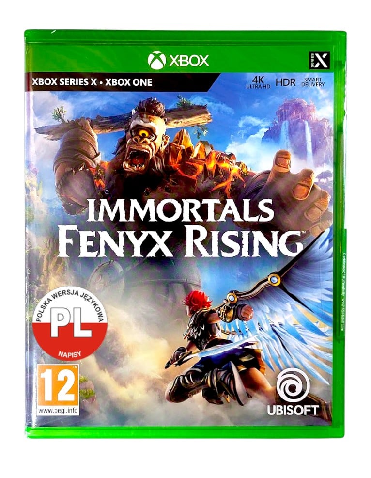 gra xbox one / xbox series x / immortals fenyx rising