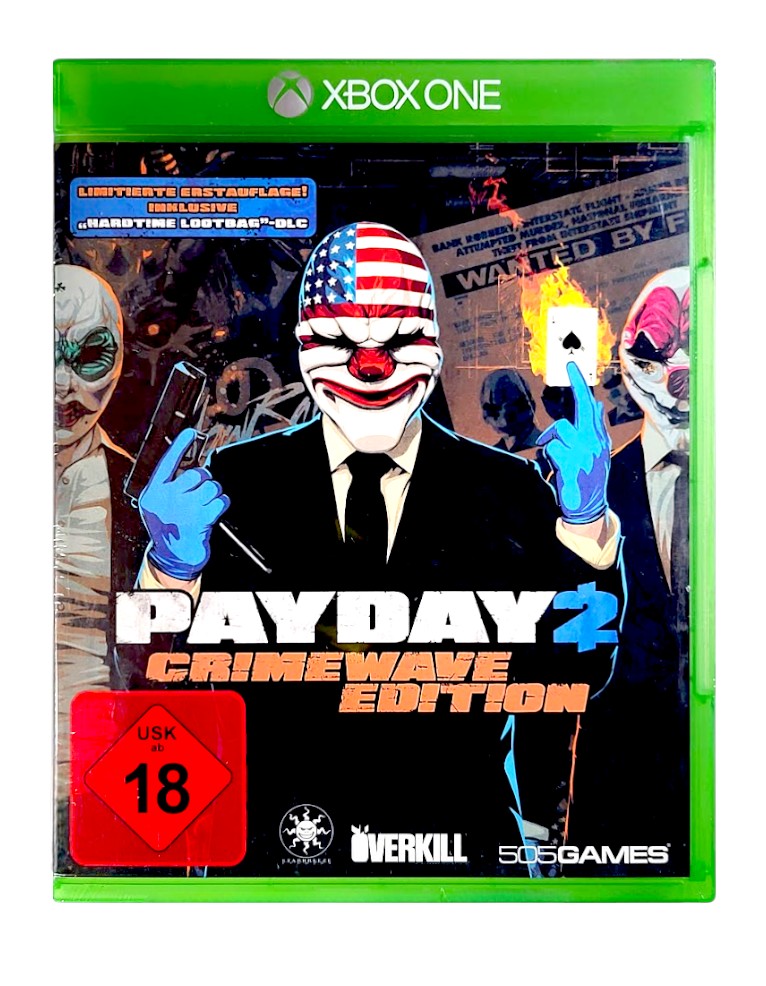 gra xbox one payday 2: crimewave edition