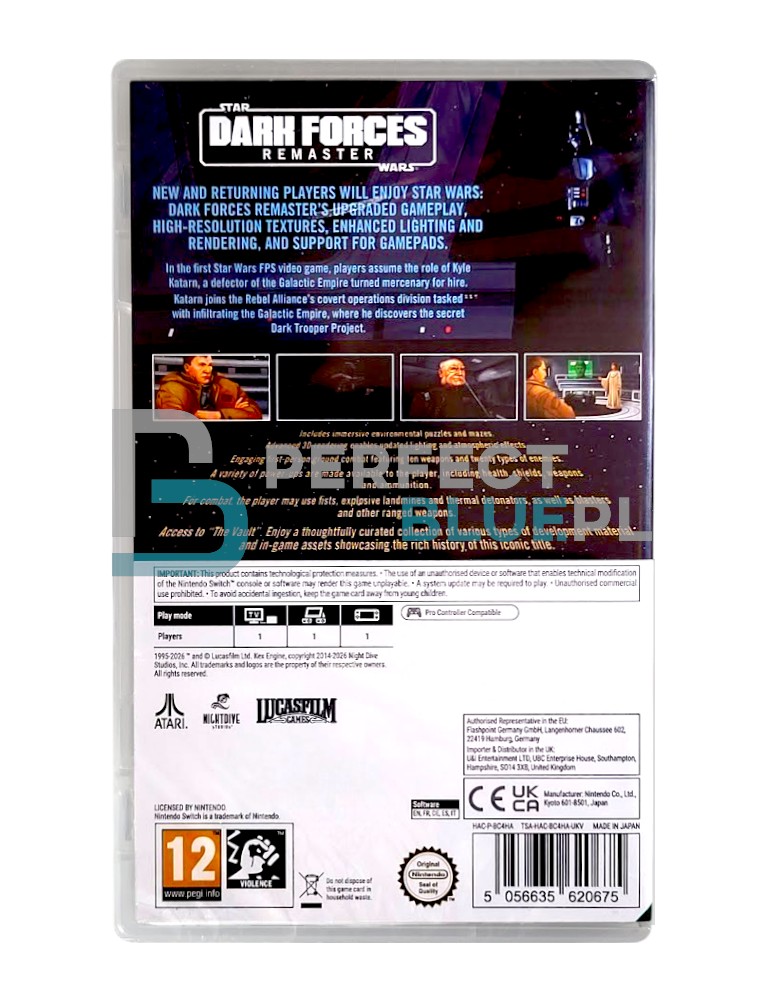 gra nintendo switch star wars dark forces remaster