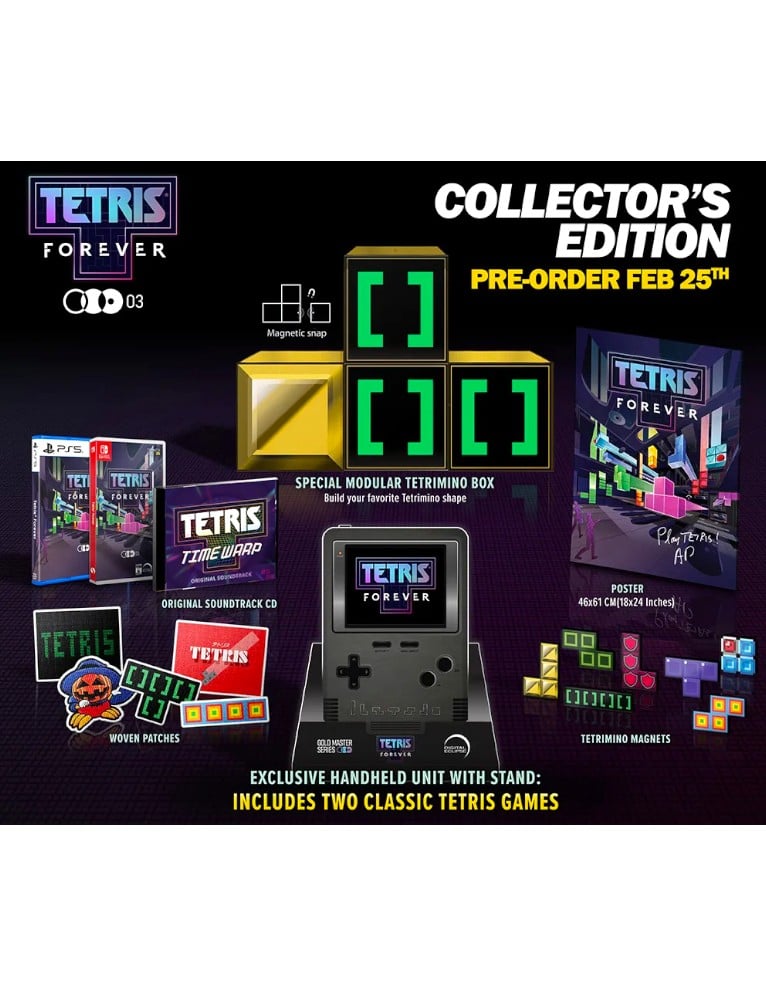 gra ps5 tetris forever collector's edition