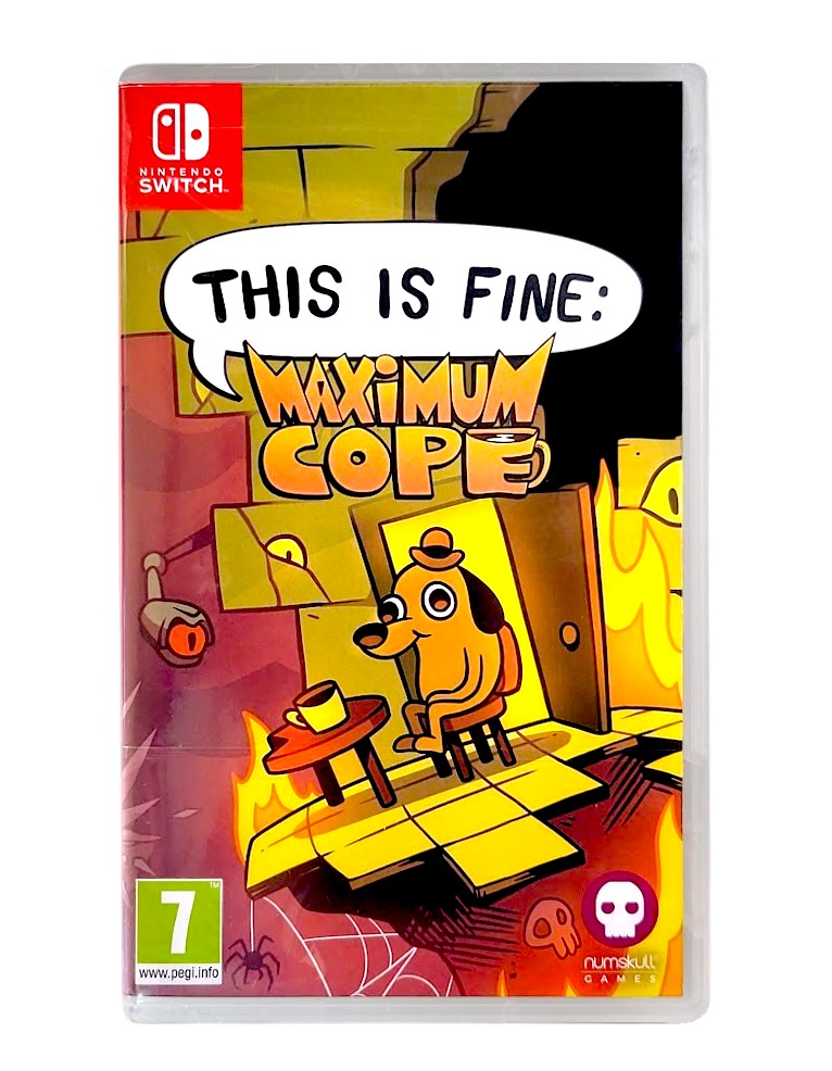 gra nintendo switch this is fine: maximum cope
