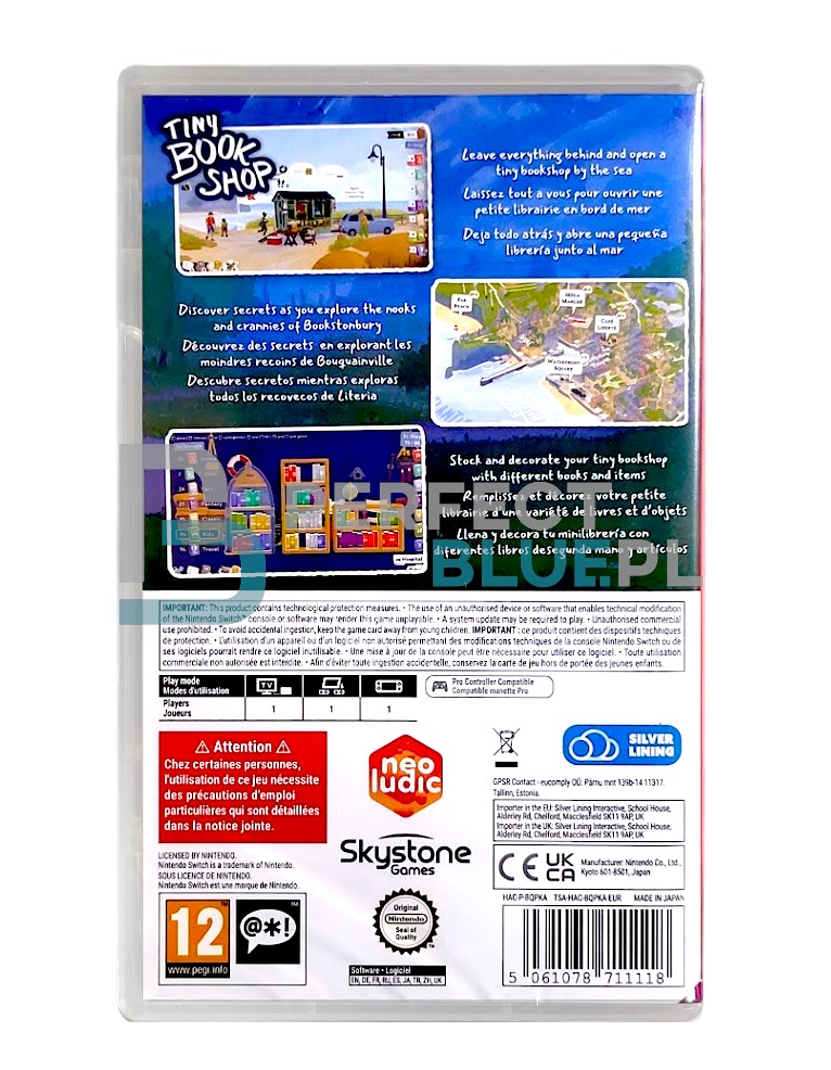 gra nintendo switch tiny bookshop