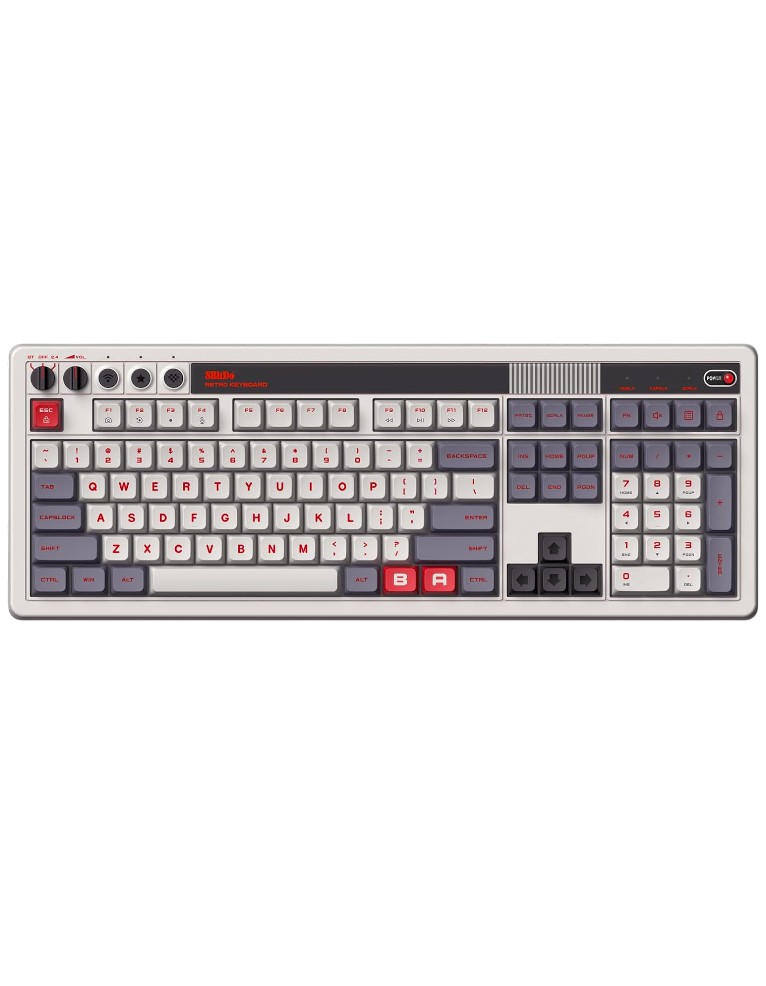8bitdo retro 108 / bezprzewodowa klawiatura mechaniczna / edycja n / pc