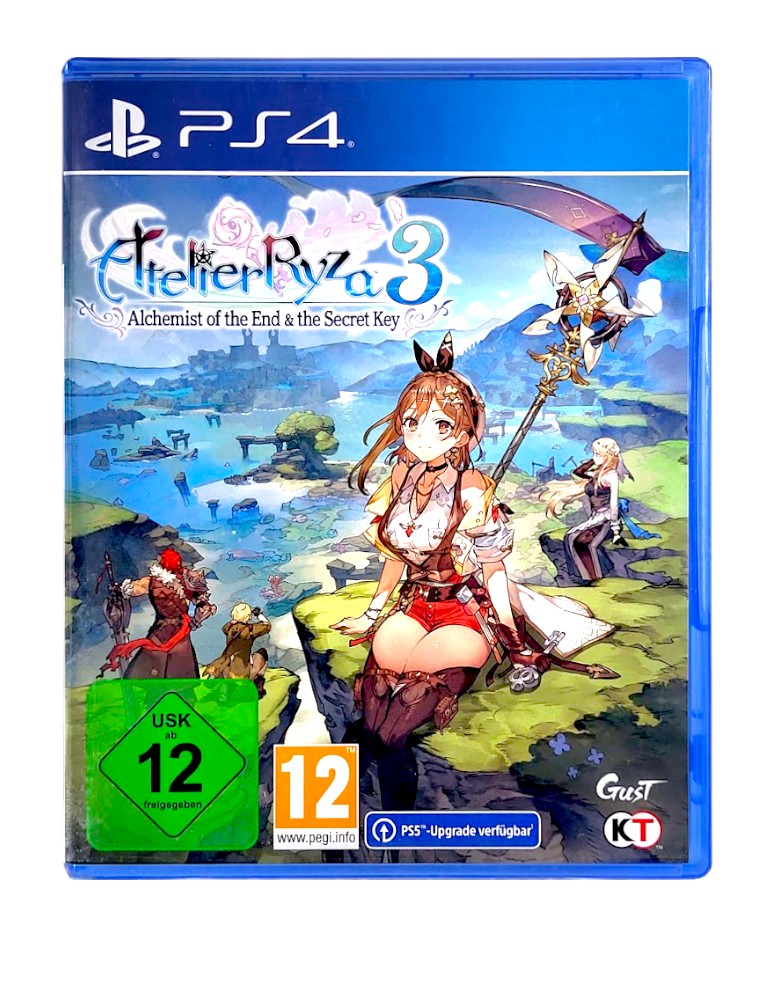 gra ps4 / + ps5 upgrade / atelier ryza 3: alchemist of the end & the secret key / de