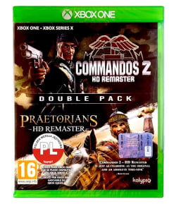 gra xbox one / xbox series x / double pack: commandos 2 & praetorians: hd remaster