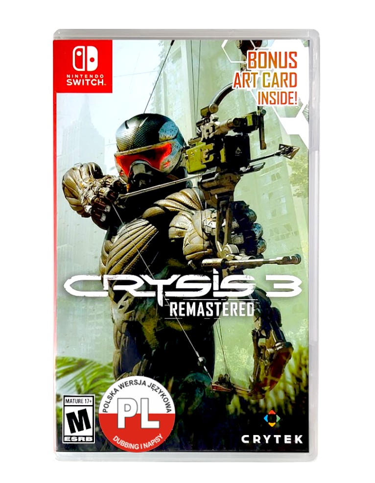 gra nintendo switch crysis 3 remastered / import usa