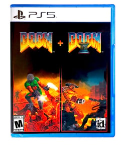 gry ps5 doom + doom ii / limited run! / import usa