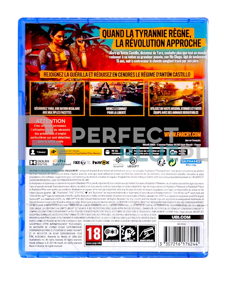 gra ps5 far cry 6 / fr