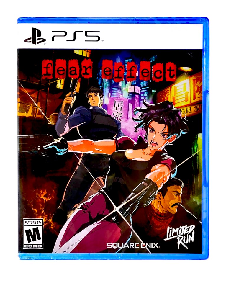 gry ps5 fear effect / limited run! / import usa