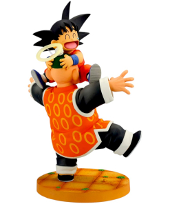 figurka / dragon ball z / son goku & grandpa gohan