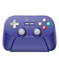 8bitdo pad / pro 3 bluetooth gamepad purple / bezprzewodowy / pc / nintendo switch / switch 2 / + podstawka
