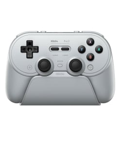 8bitdo pad / pro 3 bluetooth gamepad / bezprzewodowy / pc / nintendo switch / switch 2 / szary / + podstawka