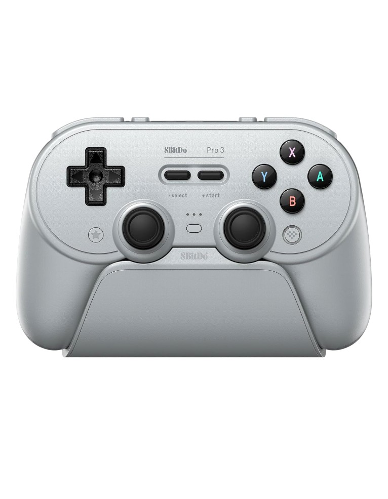 8bitdo pad / pro 3 bluetooth gamepad / bezprzewodowy / pc / nintendo switch / switch 2 / szary / + podstawka