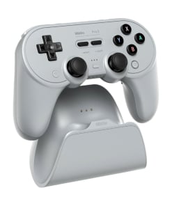 8bitdo pad / pro 3 bluetooth gamepad / bezprzewodowy / pc / nintendo switch / switch 2 / szary / + podstawka
